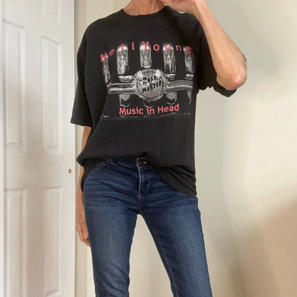 Vintage Neil Young Music in Head Concert T-Shirt - Picture 1 of 8